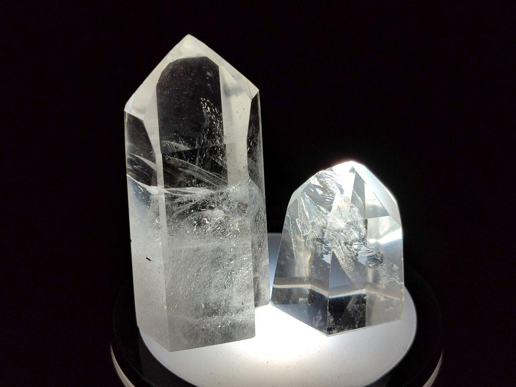 Polished Clear Quartz Crystals x 24 From Madagascar - Toprock Gemstones and Minerals 