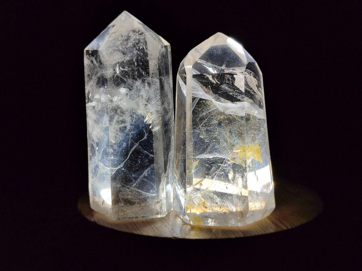 Polished Clear Quartz Crystals x 24 From Madagascar - Toprock Gemstones and Minerals 