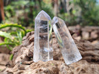 Polished Clear Quartz Crystals x 24 From Madagascar - Toprock Gemstones and Minerals 