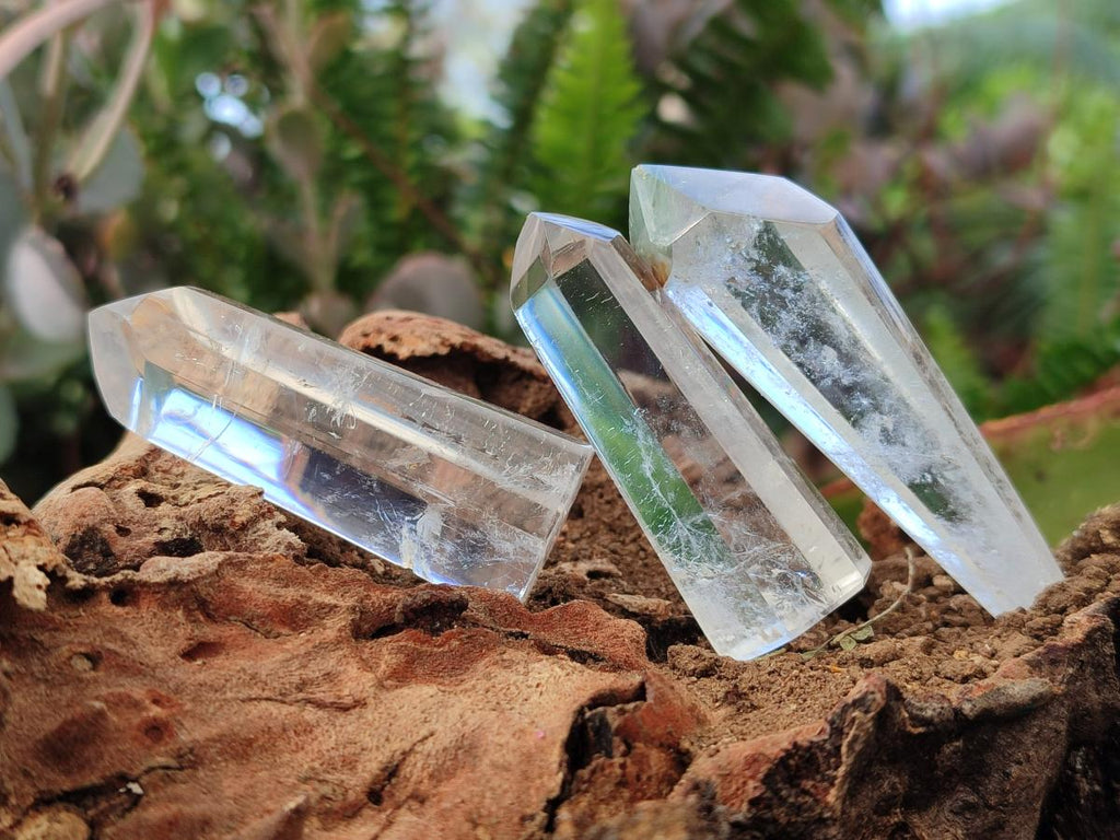 Polished Clear Quartz Crystals x 24 From Madagascar - Toprock Gemstones and Minerals 