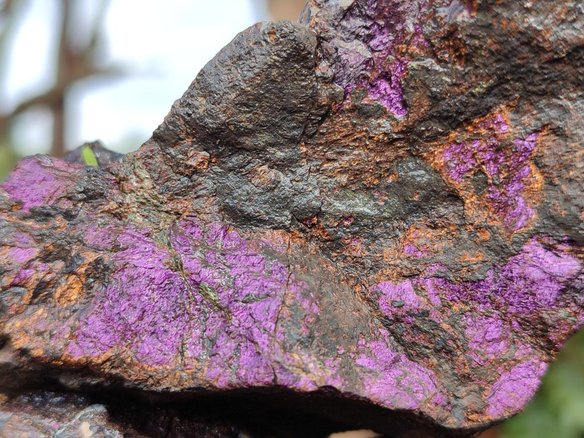 Natural Metallic Cobbed Purpurite Specimens x 3 From Erongo, Namibia - Toprock Gemstones and Minerals 