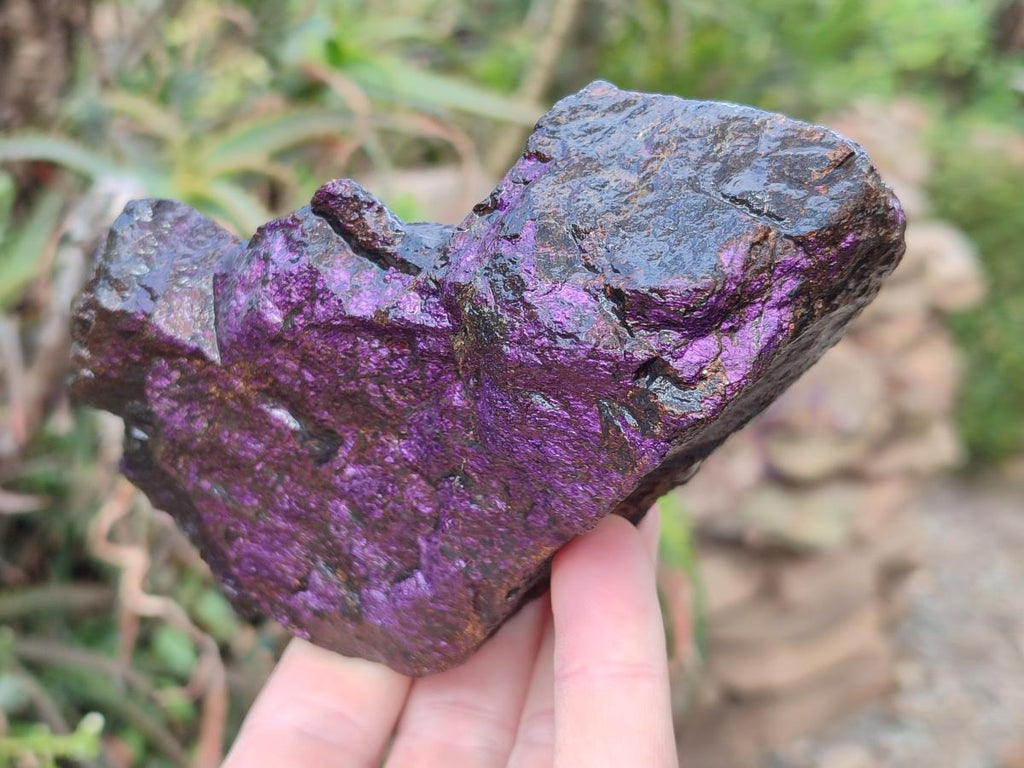 Natural Metallic Cobbed Purpurite Specimens x 3 From Erongo, Namibia - Toprock Gemstones and Minerals 