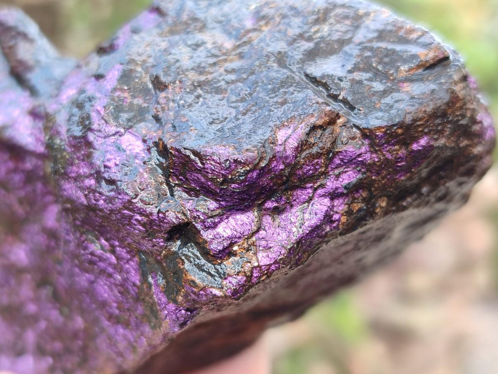 Natural Metallic Cobbed Purpurite Specimens x 3 From Erongo, Namibia - Toprock Gemstones and Minerals 
