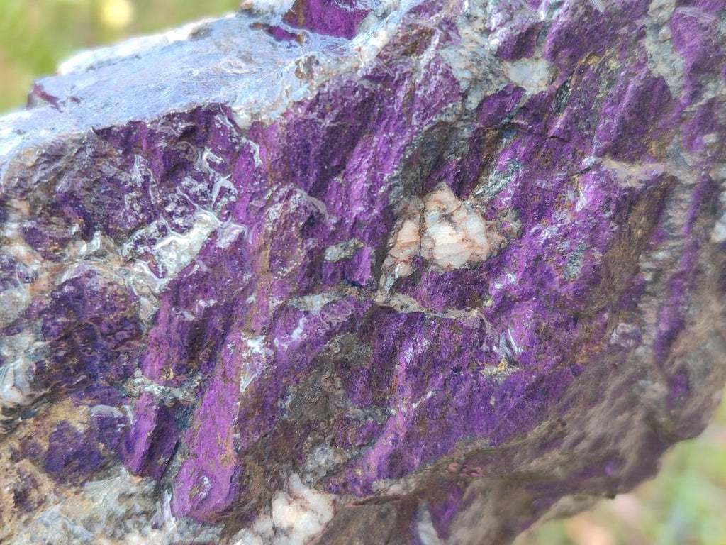 Natural Metallic Cobbed Purpurite Specimens x 3 From Erongo, Namibia - Toprock Gemstones and Minerals 