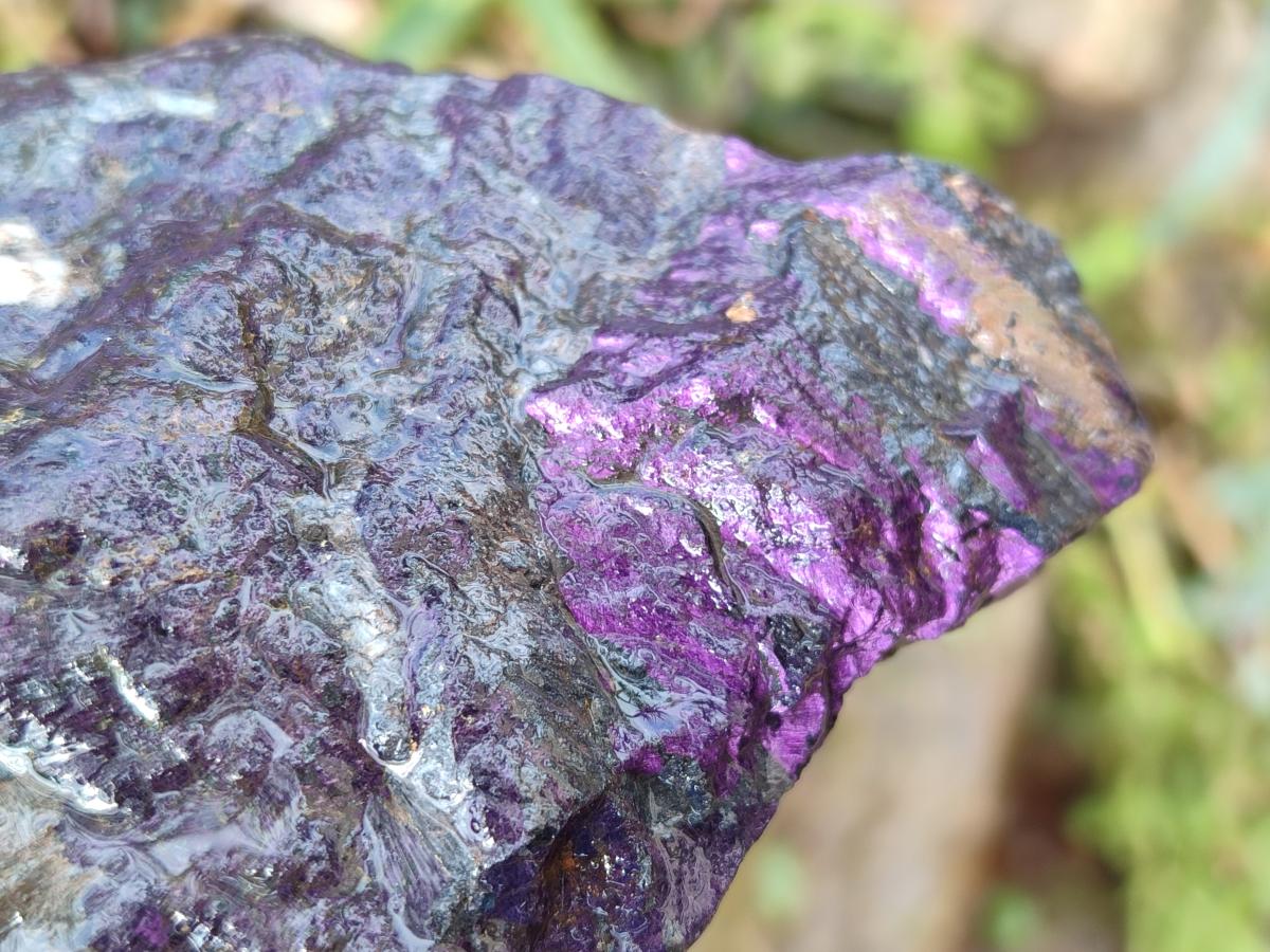 Natural Metallic Cobbed Purpurite Specimens x 3 From Erongo, Namibia - Toprock Gemstones and Minerals 