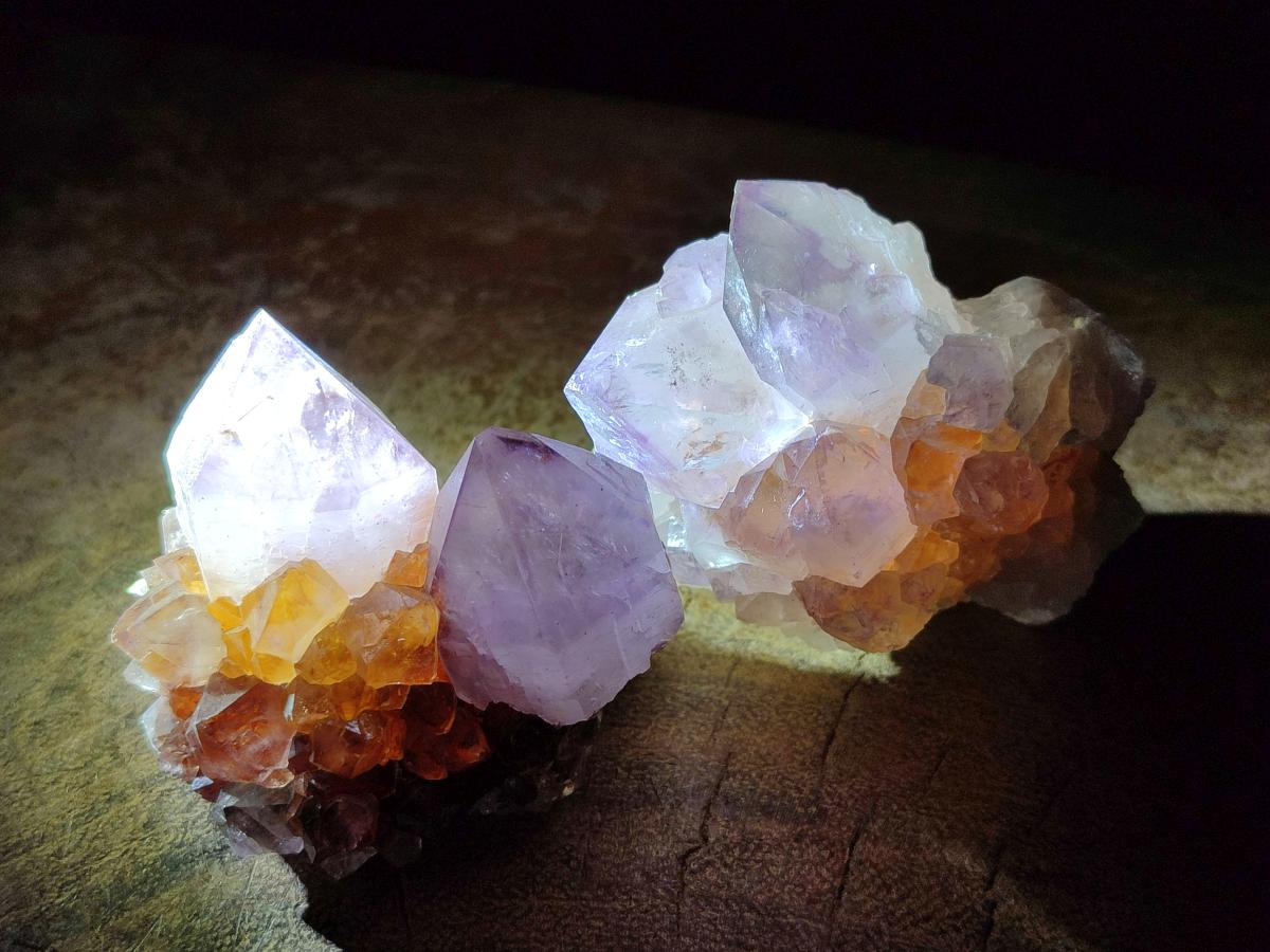Natural Spirit Amethyst Clusters x 12 From Boekenhouthoek, South Africa - Toprock Gemstones and Minerals 