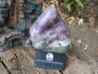 Polished Large Rare Anhydrite Standing Display Piece x 1 Tulear, Madagascar - Toprock Gemstones and Minerals 