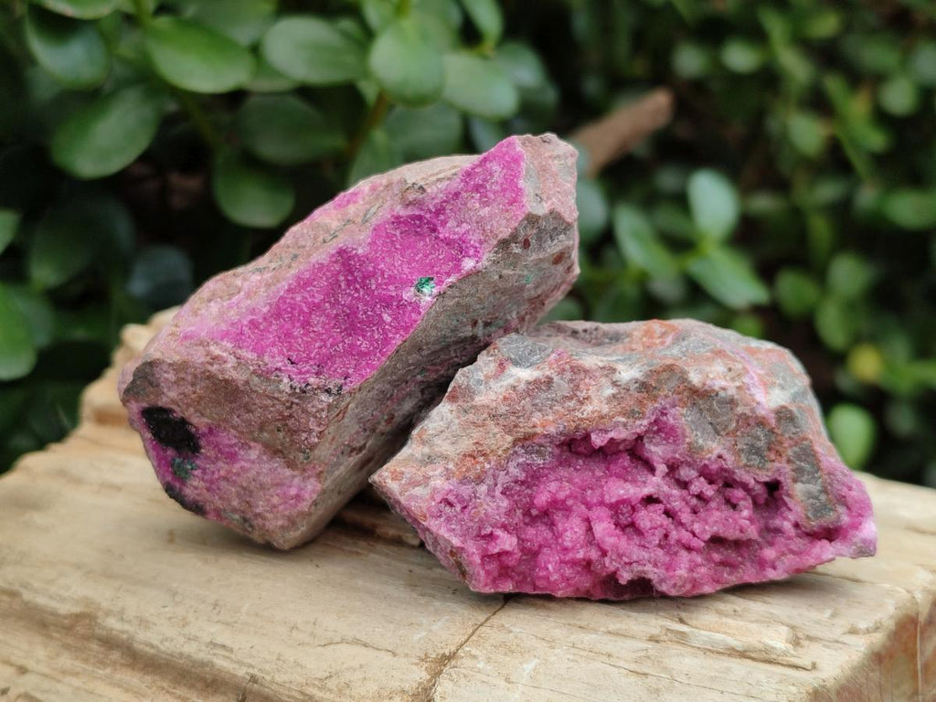 Natural Salrose Cobaltoan Dolomite Specimens with Associated Minerals x 12 From Kakanda, Congo - Toprock Gemstones and Minerals 
