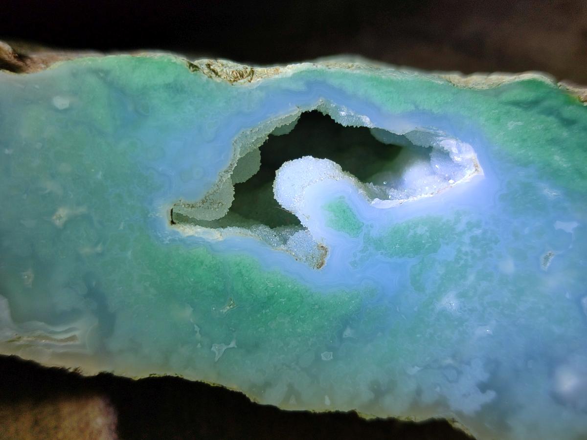 Polished One Side Mtorolite Chrysoprase Slices x 12 From Mutorashanga, Zimbabwe - Toprock Gemstones and Minerals 