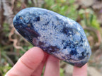 Polished Dumortierite Standing Display Pieces x 6 From Madagascar - Toprock Gemstones and Minerals 