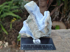 Natural Blue Lace Agate Geode Specimens x 6 From Nsanje, Malawi - Toprock Gemstones and Minerals 