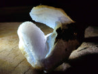 Natural Blue Lace Agate Geode Specimens x 6 From Nsanje, Malawi - Toprock Gemstones and Minerals 