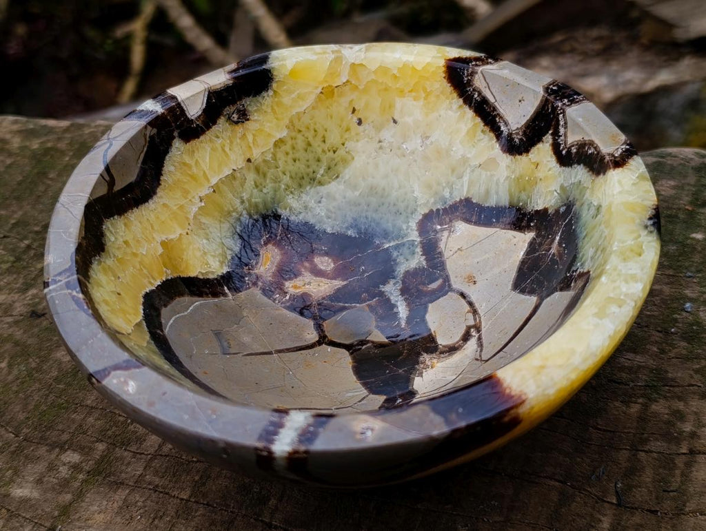 Polished Large Septerye Bowl x 1 From Mahajanga, Madagascar - Toprock Gemstones and Minerals 