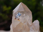 Natural Cascading Clear Champagne Citrine Quartz Crystals and Clusters x 12 From Luena, Congo - Toprock Gemstones and Minerals 