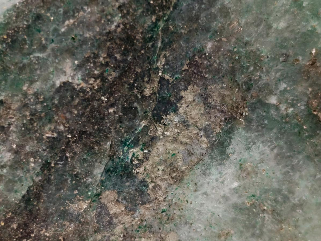 Polished Fuchsite Quartz Standing Display Pieces x 2 From Andakatany, Madagascar - Toprock Gemstones and Minerals 