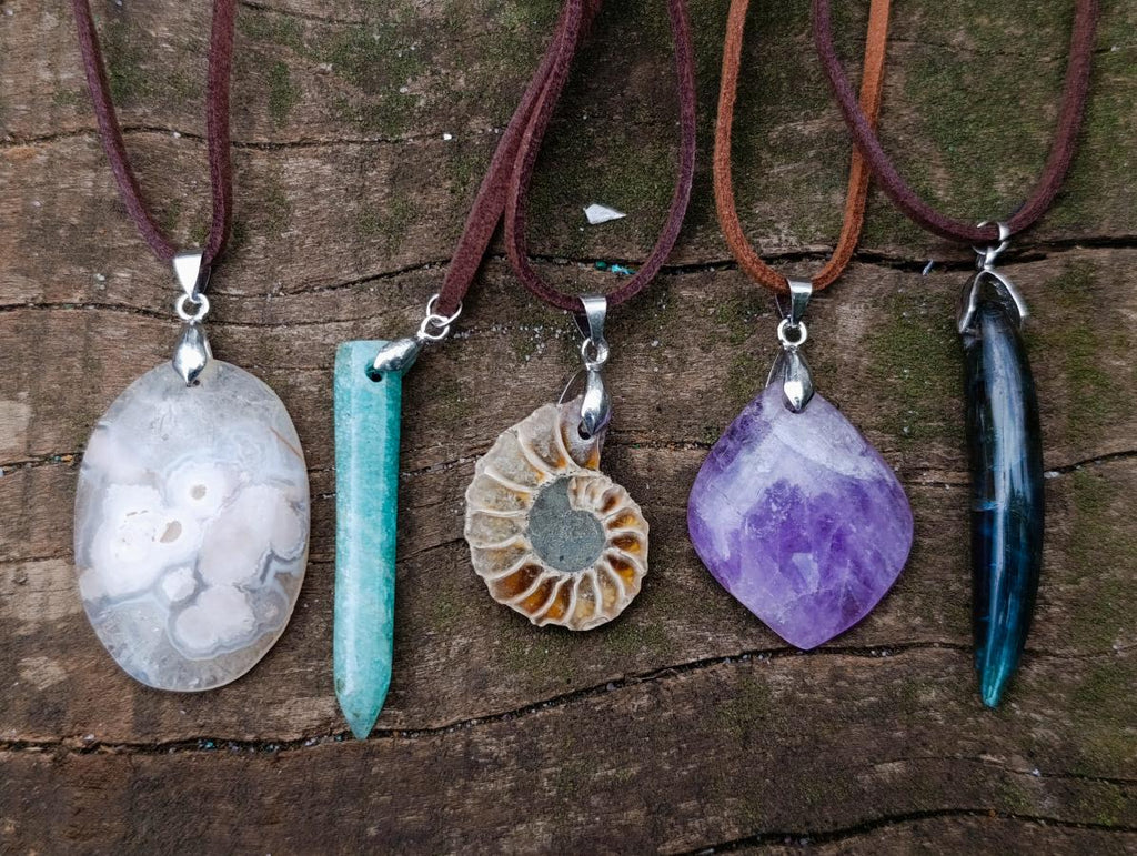 Hand Made Mixed Multi Mineral Necklaces x 20 From Madagascar - Toprock Gemstones and Minerals 