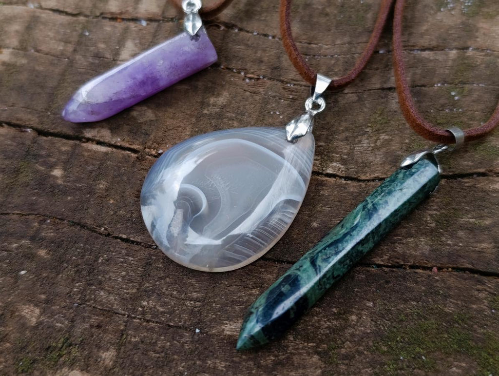 Hand Made Mixed Multi Mineral Necklaces x 20 From Madagascar - Toprock Gemstones and Minerals 
