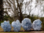 Natural Blue Celestite Specimens x 38 From Sakoany, Madagascar - Toprock Gemstones and Minerals 