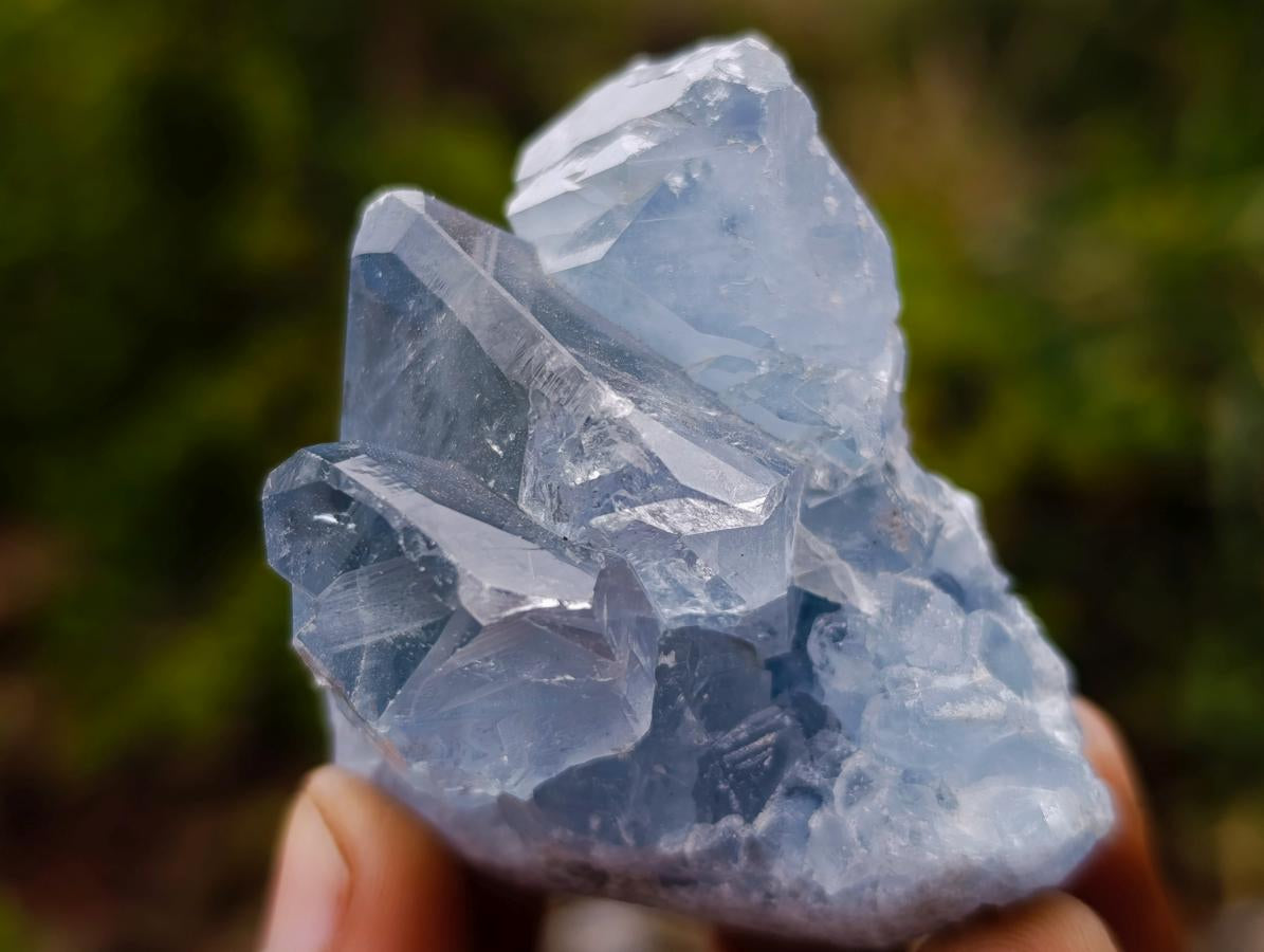 Natural Blue Celestite Specimens x 38 From Sakoany, Madagascar - Toprock Gemstones and Minerals 