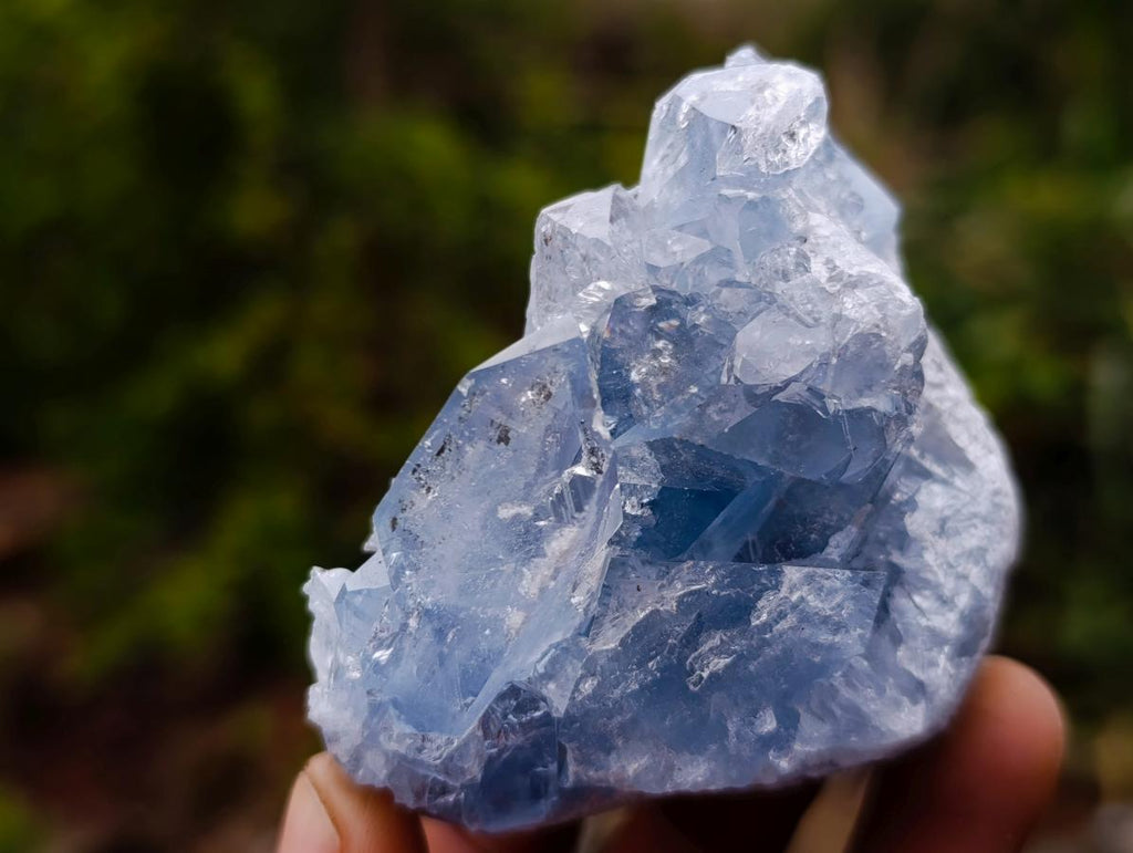 Natural Blue Celestite Specimens x 38 From Sakoany, Madagascar - Toprock Gemstones and Minerals 