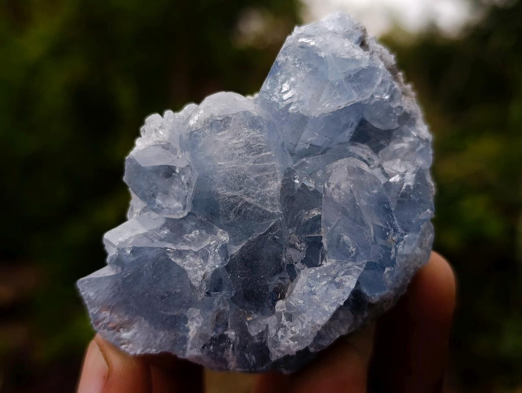 Natural Blue Celestite Specimens x 38 From Sakoany, Madagascar - Toprock Gemstones and Minerals 