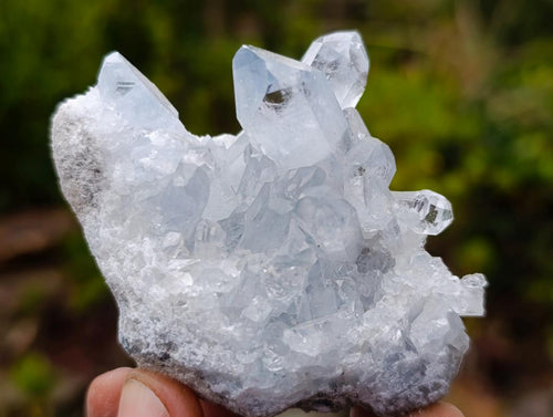 Natural Blue Celestite Specimens x 38 From Sakoany, Madagascar - Toprock Gemstones and Minerals 
