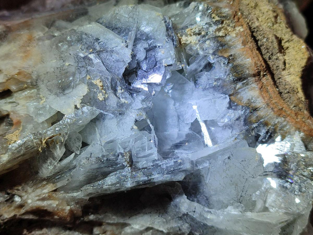 Natural Large Rare Bladed Barite Specimen x 1 From Shangulowé Mine, Congo - Toprock Gemstones and Minerals 