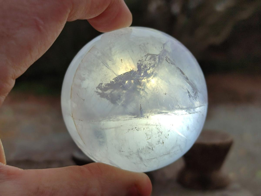 Polished Gemmy Star Rose Quartz Spheres x 3 From Madagascar - Toprock Gemstones and Minerals 