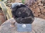 Polished and Natural Large Septerye Sauvage "Dragons Egg" Geode x 1 From Mahajanga, Madagascar - Toprock Gemstones and Minerals 
