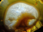 Polished and Natural Large Banded Agate Slices with Natural Edging x 6 From Madagascar - Toprock Gemstones and Minerals 