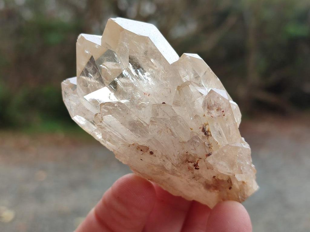 Natural Mixed Citrine and Luena Quartz Cascading Crystal Clusters x 12 From Luena, Congo - Toprock Gemstones and Minerals 