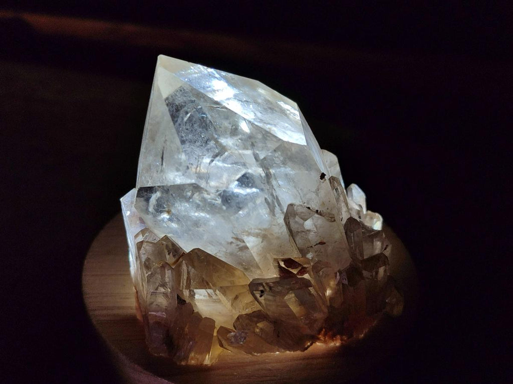 Natural Mixed Citrine and Luena Quartz Cascading Crystal Clusters x 12 From Luena, Congo - Toprock Gemstones and Minerals 