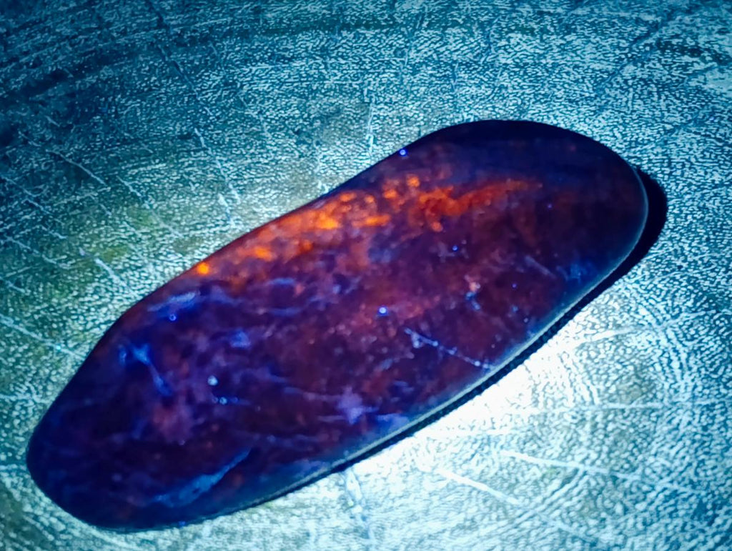 Polished Sodalite Free Forms x 12 From Kunene River, Namibia