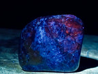 Polished Sodalite Free Forms x 12 From Kunene River, Namibia