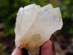 Natural Golden Limonite Quartz Clusters x 24 From Solwezi, Zambia