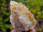 Natural Golden Limonite Quartz Clusters x 24 From Solwezi, Zambia