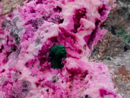 Natural Large Salrose Cobaltoan Dolomite Specimens x 2 From Kakanda, Congo