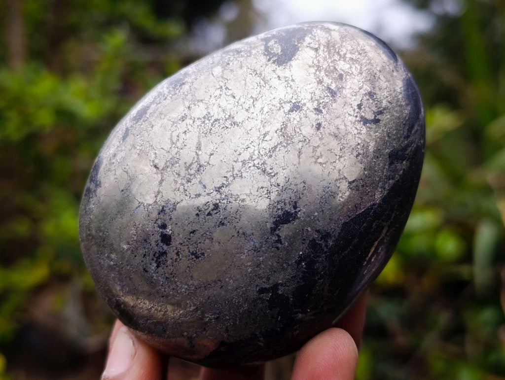 Polished Large Basalt Pharaoh Stone Galets x 4 From Iron Duke Mine, Zimbabwe