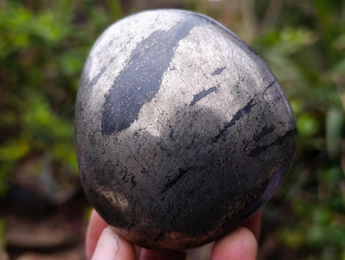Polished Large Basalt Pharaoh Stone Galets x 4 From Iron Duke Mine, Zimbabwe