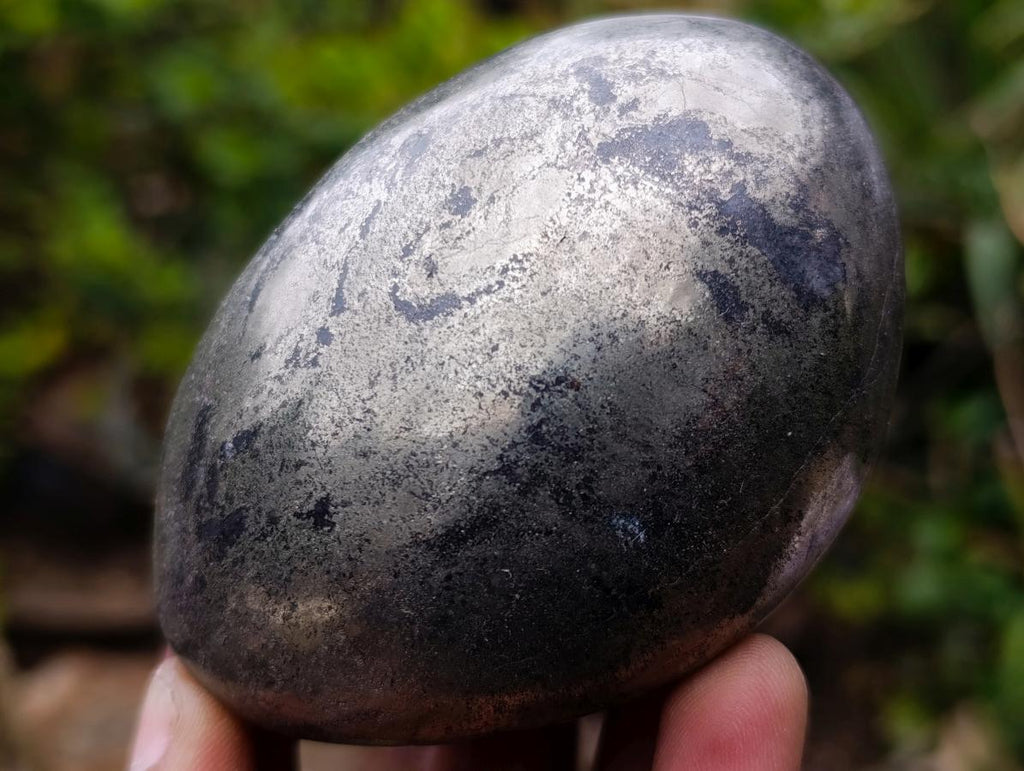 Polished Large Basalt Pharaoh Stone Galets x 4 From Iron Duke Mine, Zimbabwe