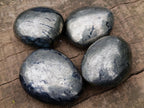 Polished Large Basalt Pharaoh Stone Galets x 4 From Iron Duke Mine, Zimbabwe