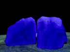 Polished One Side Watermelon Fluorite Slices x 6 From Uis, Namibia