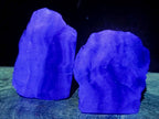 Polished One Side Watermelon Fluorite Slices x 6 From Uis, Namibia