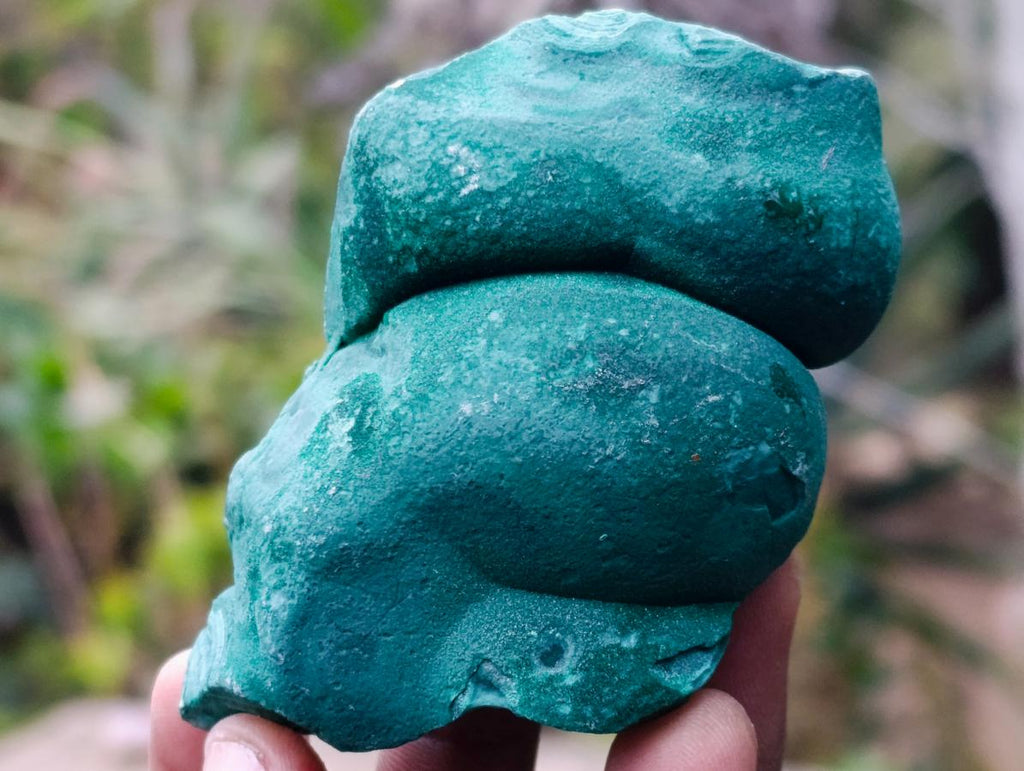 Natural Botryoidal Malachite Specimens x 6 From Congo