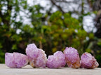 Natural Spirit Amethyst and Spirit Ametrine Clusters x 70 From Boekenhouthoek, South Africa