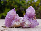 Natural Spirit Amethyst and Spirit Ametrine Clusters x 70 From Boekenhouthoek, South Africa