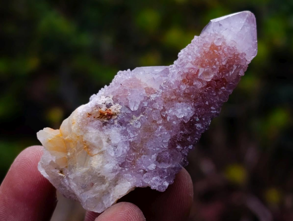 Natural Spirit Amethyst and Spirit Ametrine Clusters x 70 From Boekenhouthoek, South Africa