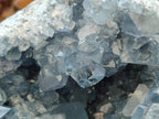 Natural Large Large Blue Celestite Geode Specimen x 1 From Sakoany, Madagascar - Toprock Gemstones and Minerals 