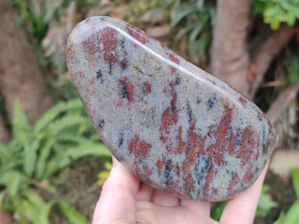 Polished Copper Sunstone Standing Display Pieces x 2 From Madagascar - Toprock Gemstones and Minerals 