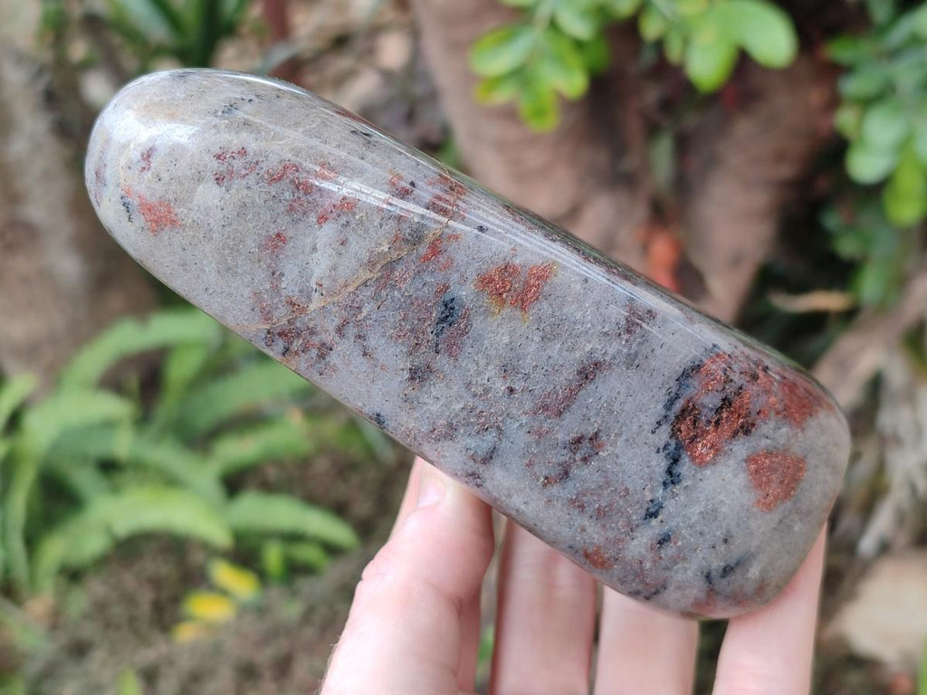 Polished Copper Sunstone Standing Display Pieces x 2 From Madagascar - Toprock Gemstones and Minerals 